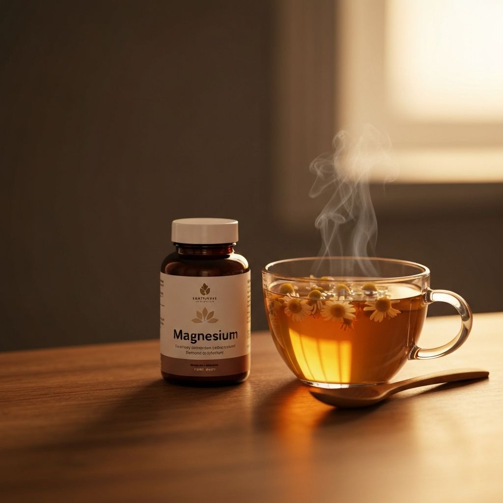 Magnes i chamomila do relaksacji wieczorem